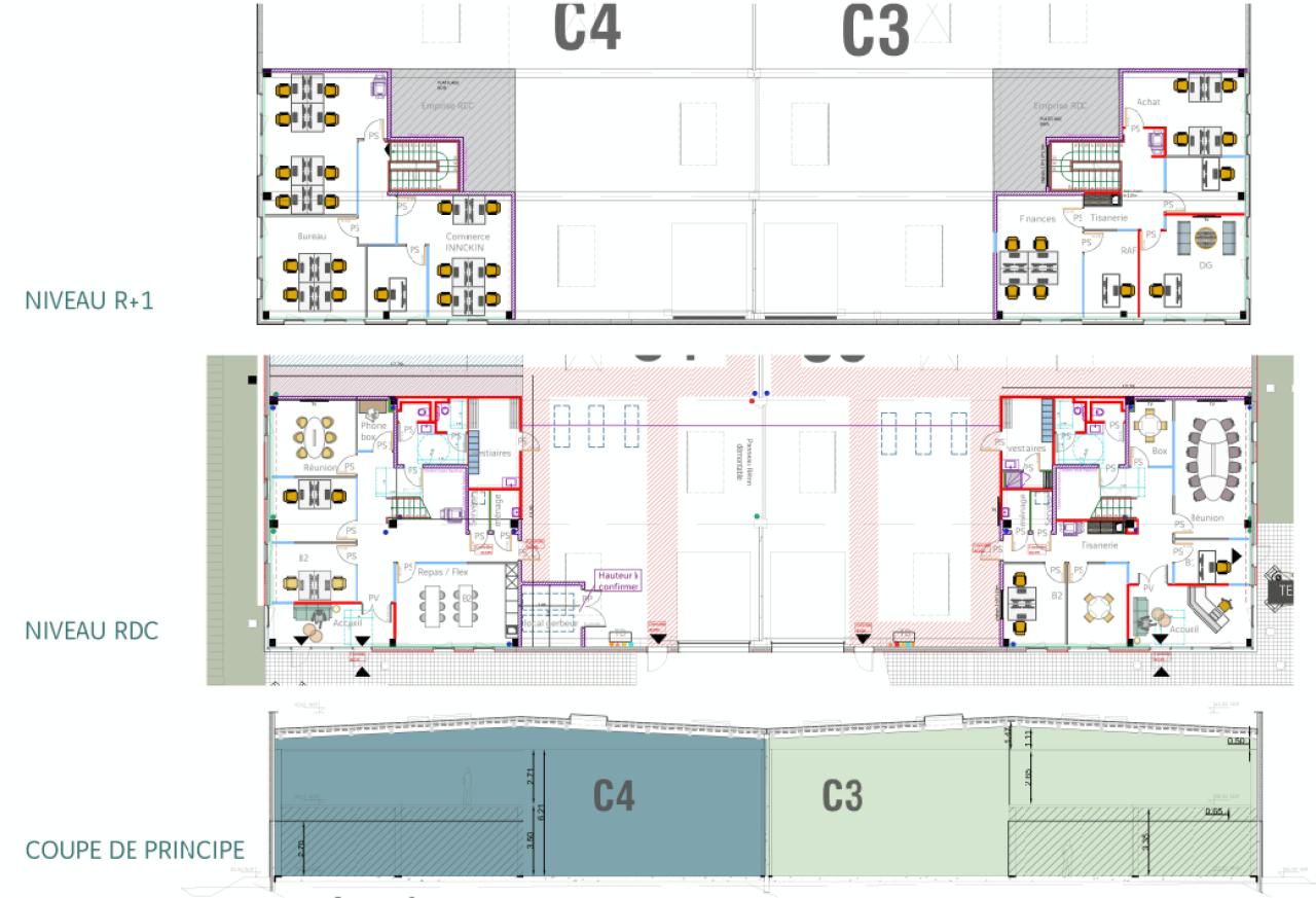 Local d'activité Avelin 684m² Location local d'activité Avelin Nord OLACT2530603 4